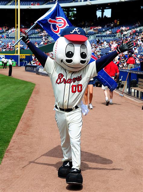 Atlanta baseball team mascot